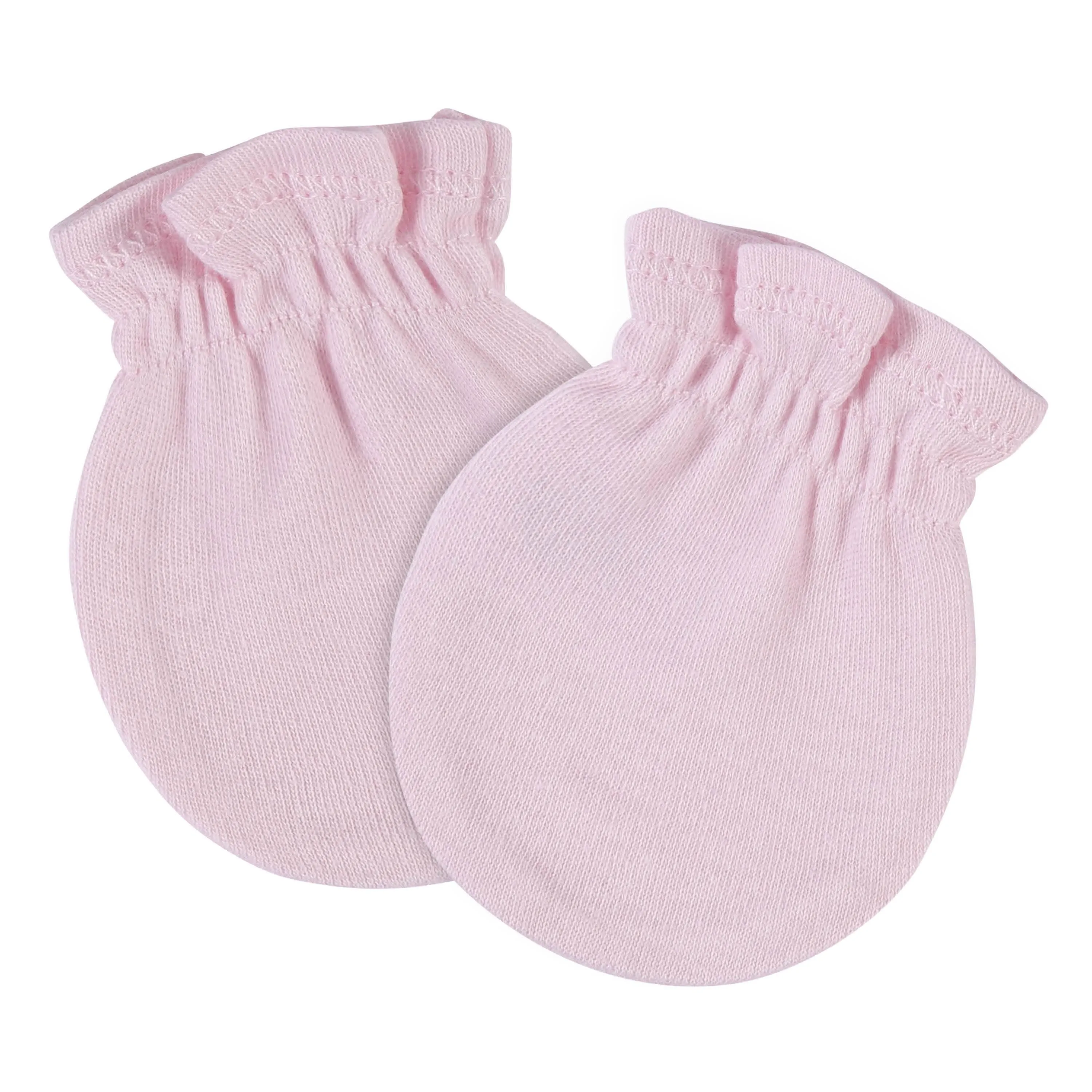 12-Pack Baby Neutral Pink, Gray, & White No Scratch Mittens