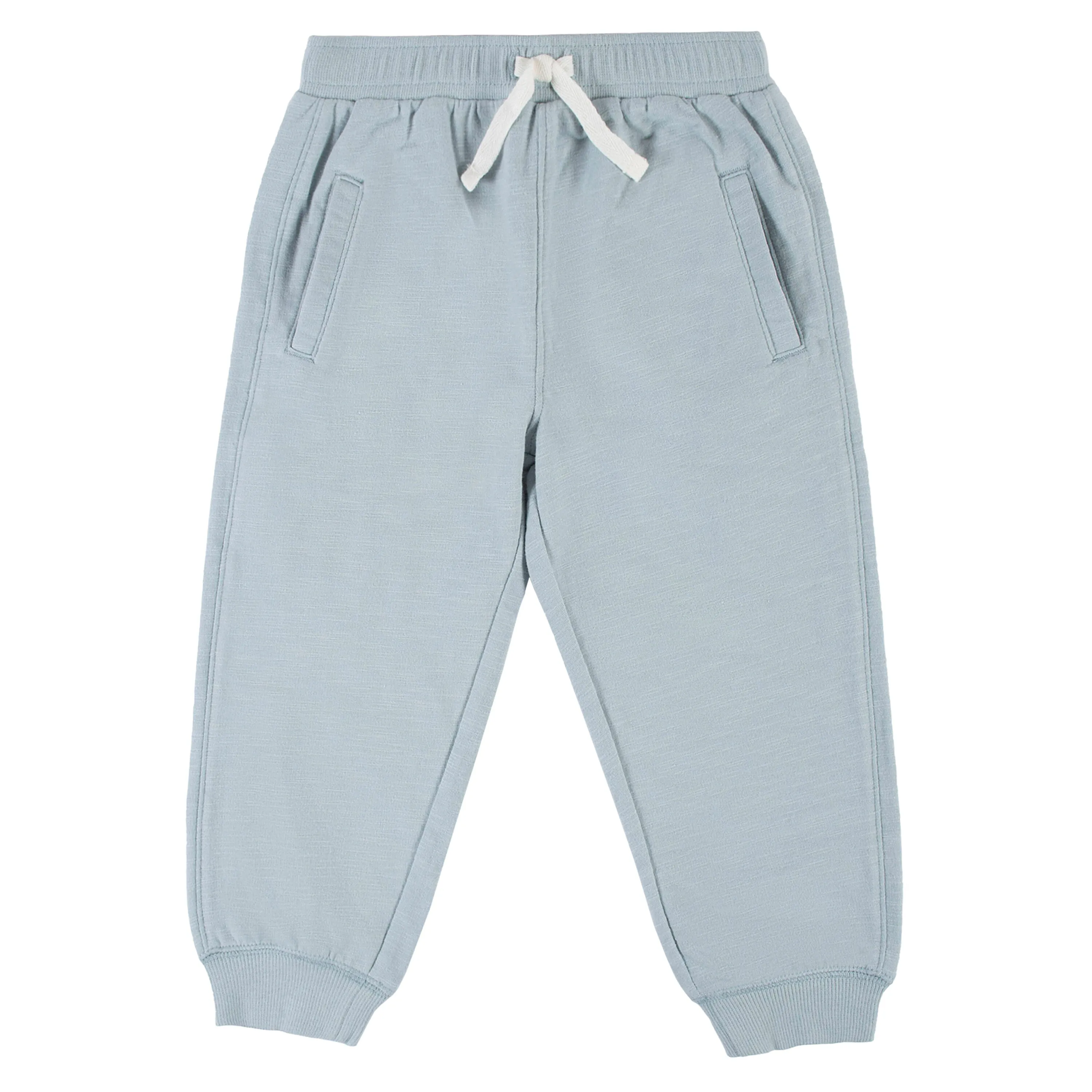 2-Pack Infant & Toddler Boys Blue & Gray Pocketed Joggers