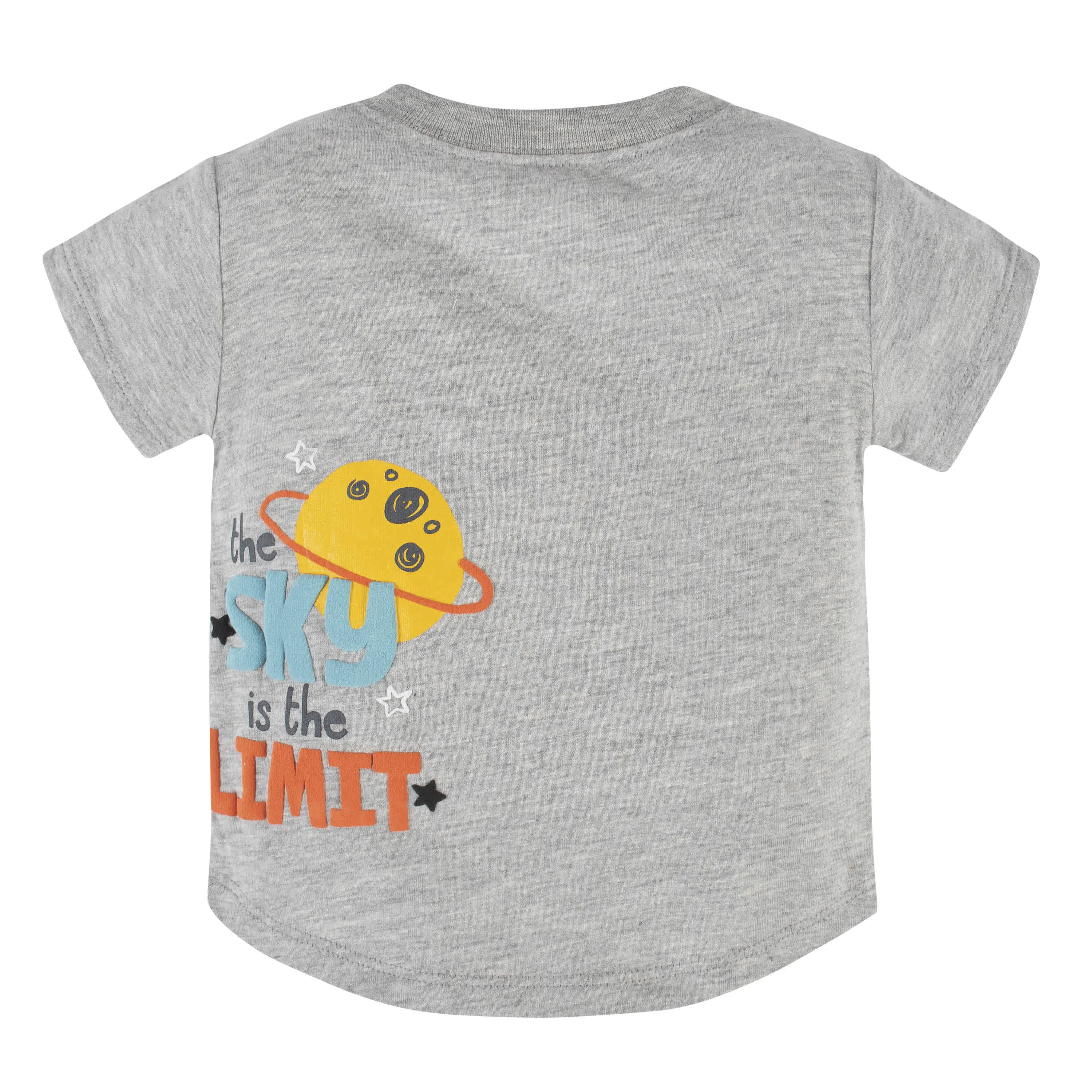 2-Piece Baby & Toddler Boys Blast Off Pocket Tee & Knit Shorts Set