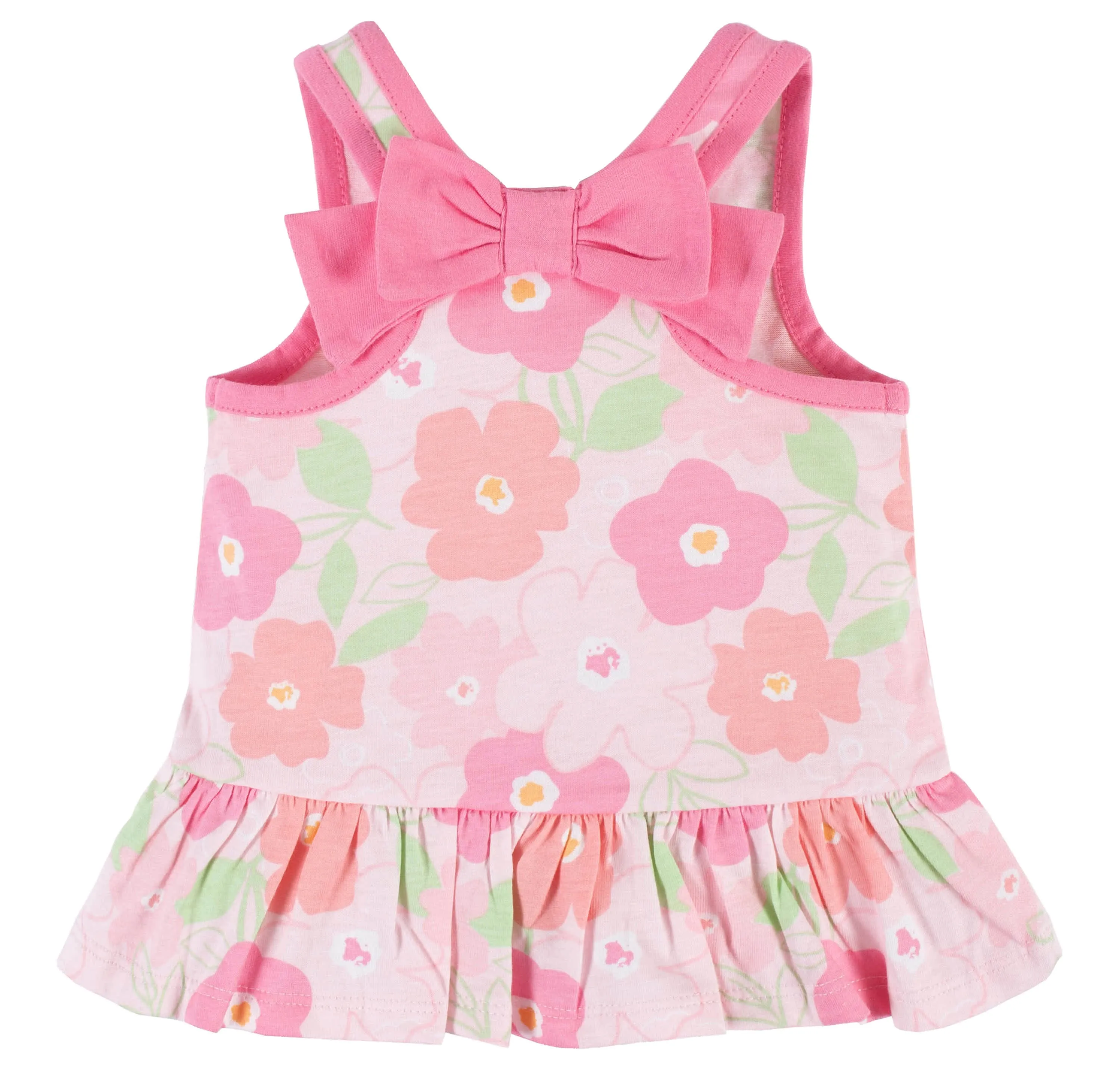 2-Piece Baby Girls Summer Blossom Sleeveless Tunic & Legging Set