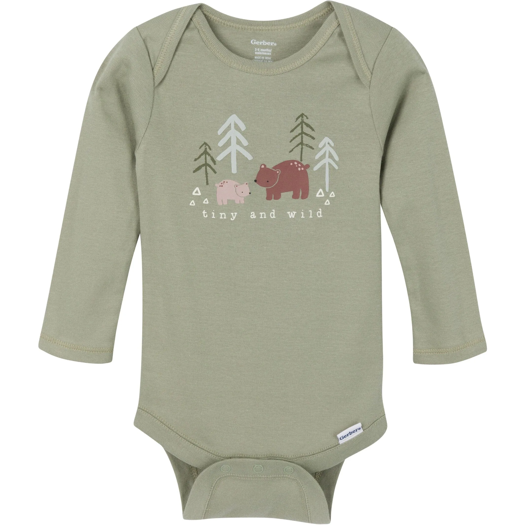 3-Pack Baby Boys Tiny & Wild Onesies® Bodysuits