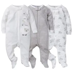 3-Pack Baby Neutral Lamb Sleep 'N Plays