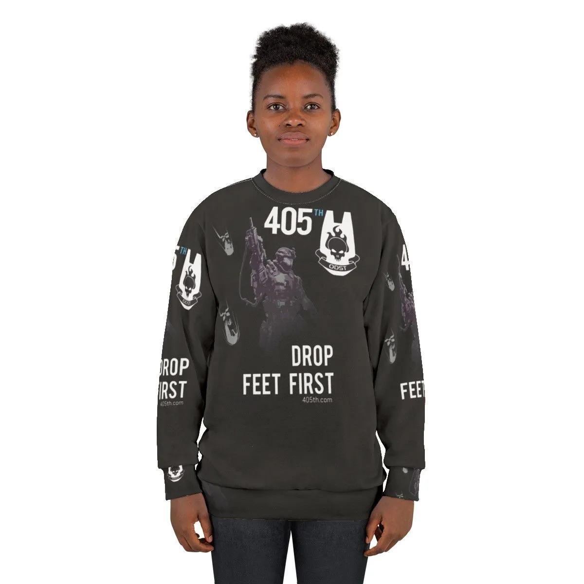 405th Infantry Division ODST Halo Inspired Sweatshirt