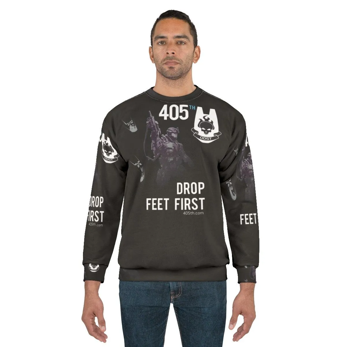 405th Infantry Division ODST Halo Inspired Sweatshirt