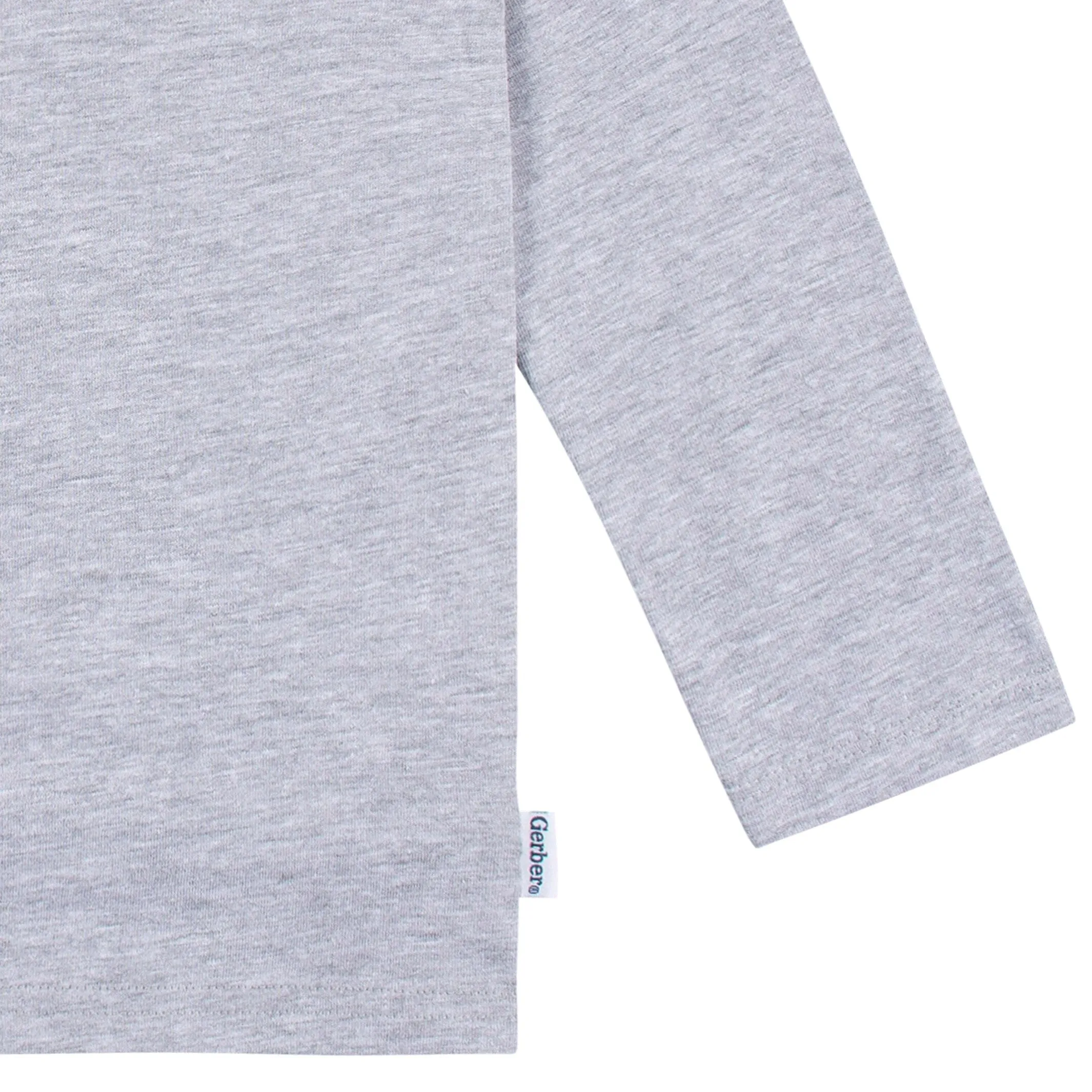 5-Pack Baby & Toddler Heather Gray Long Sleeve Tees