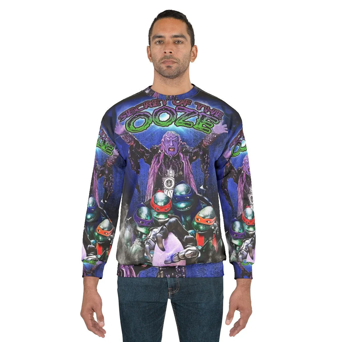 90s Ninja Turtles "The Secret of the Ooze" Mashup Sweatshirt