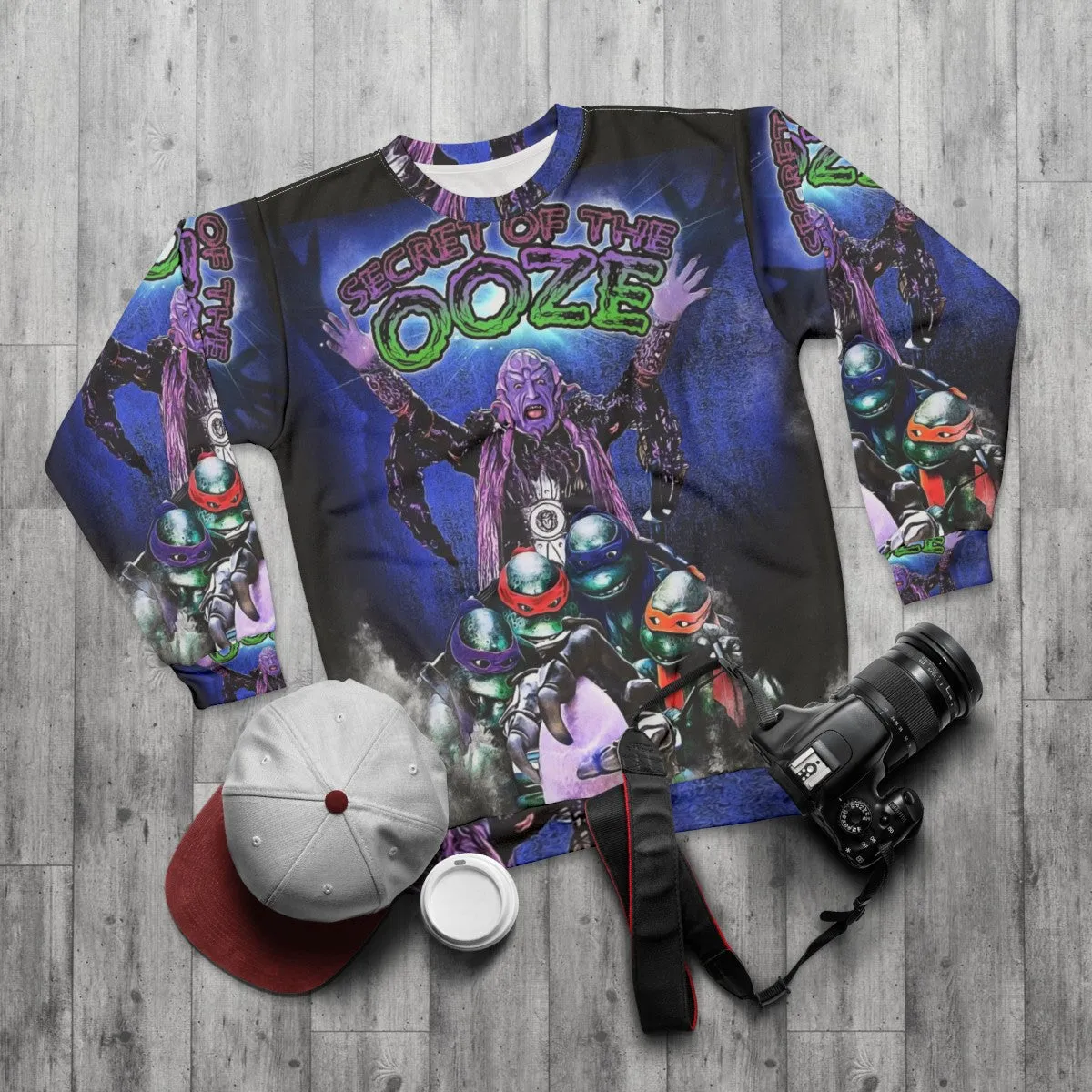 90s Ninja Turtles "The Secret of the Ooze" Mashup Sweatshirt