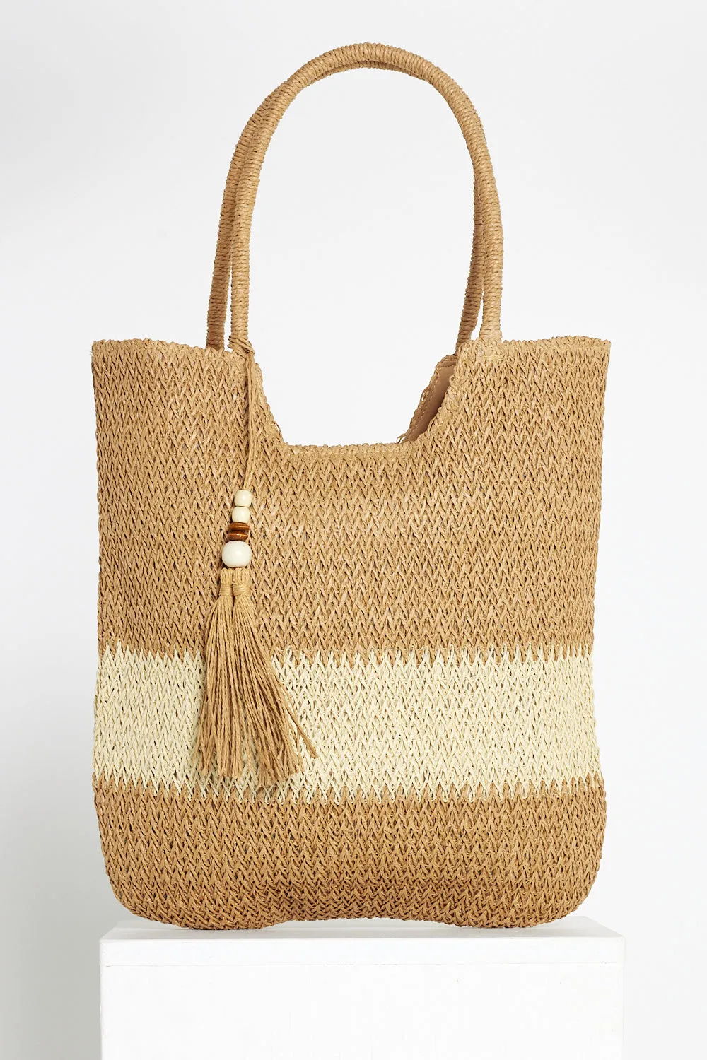 Acapulco Bag - Brown/Cream