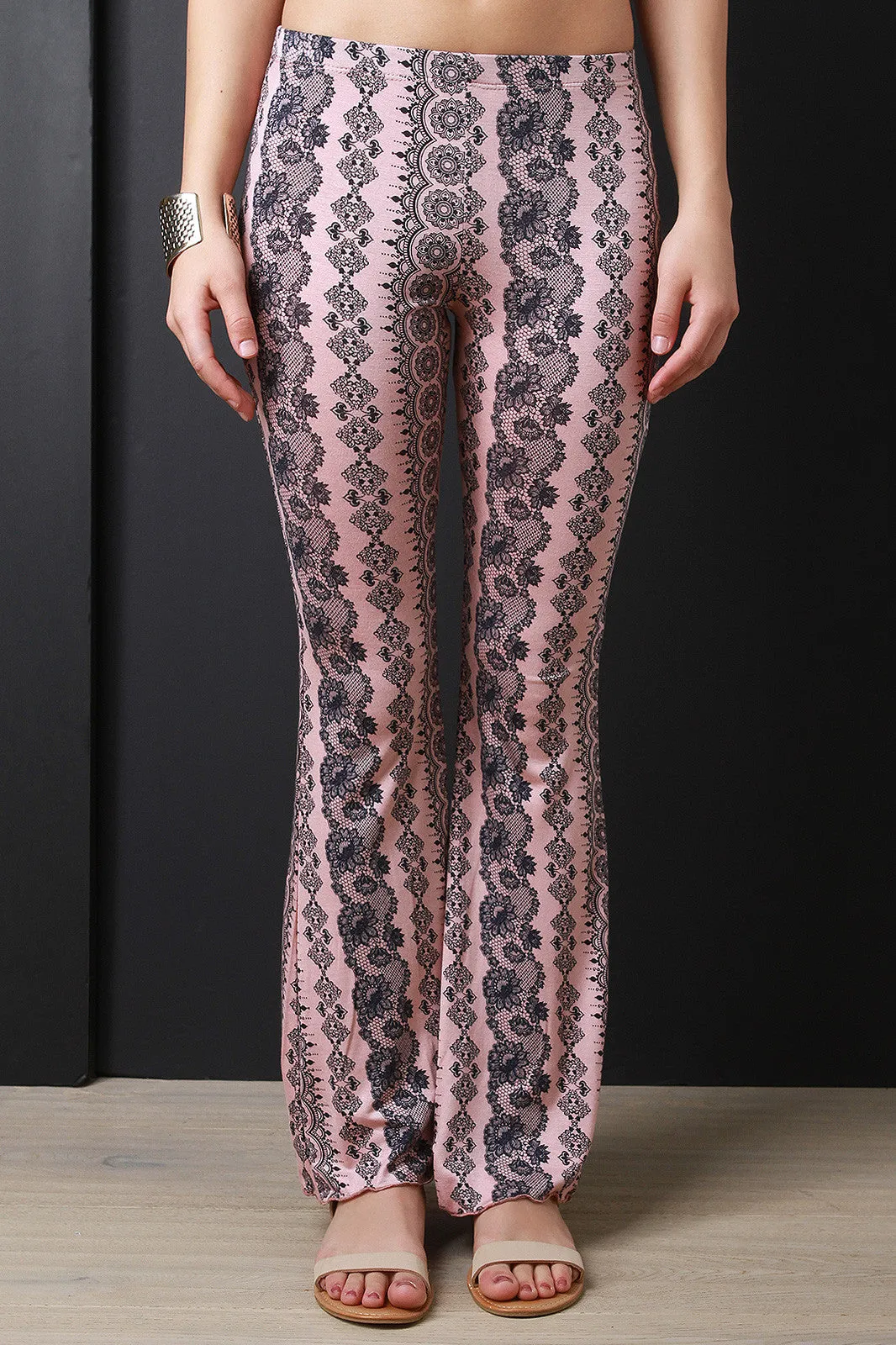 African Print Flared Pants