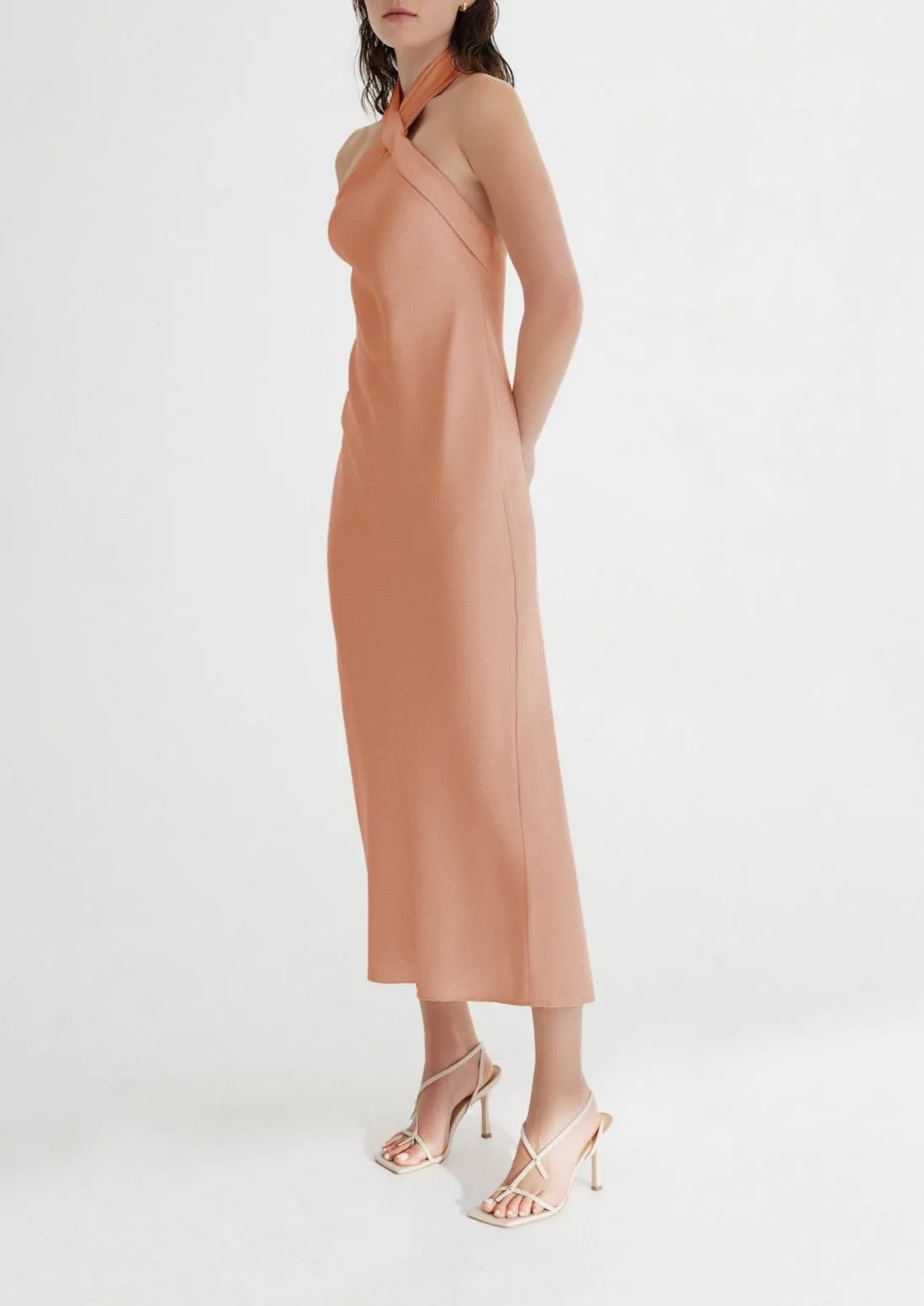 Aida Dress - Caramel