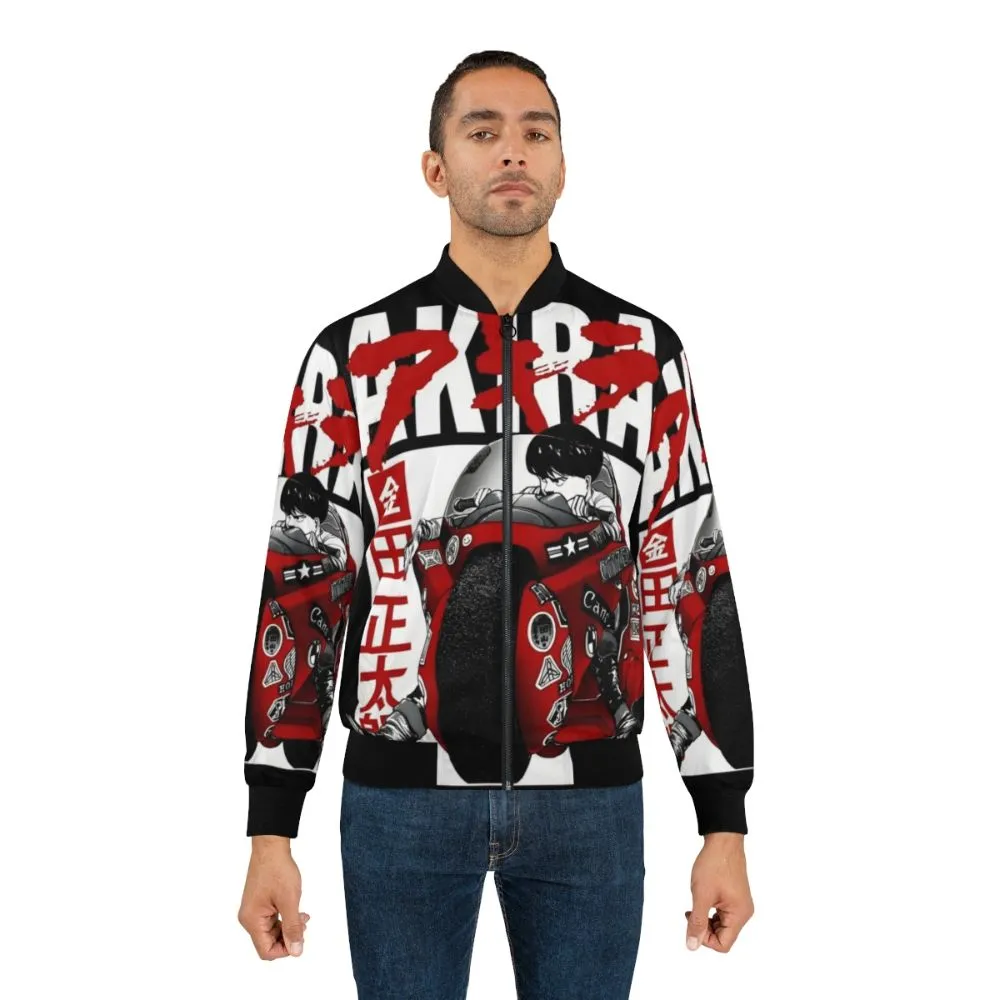 Akira Fanart Bomber Jacket