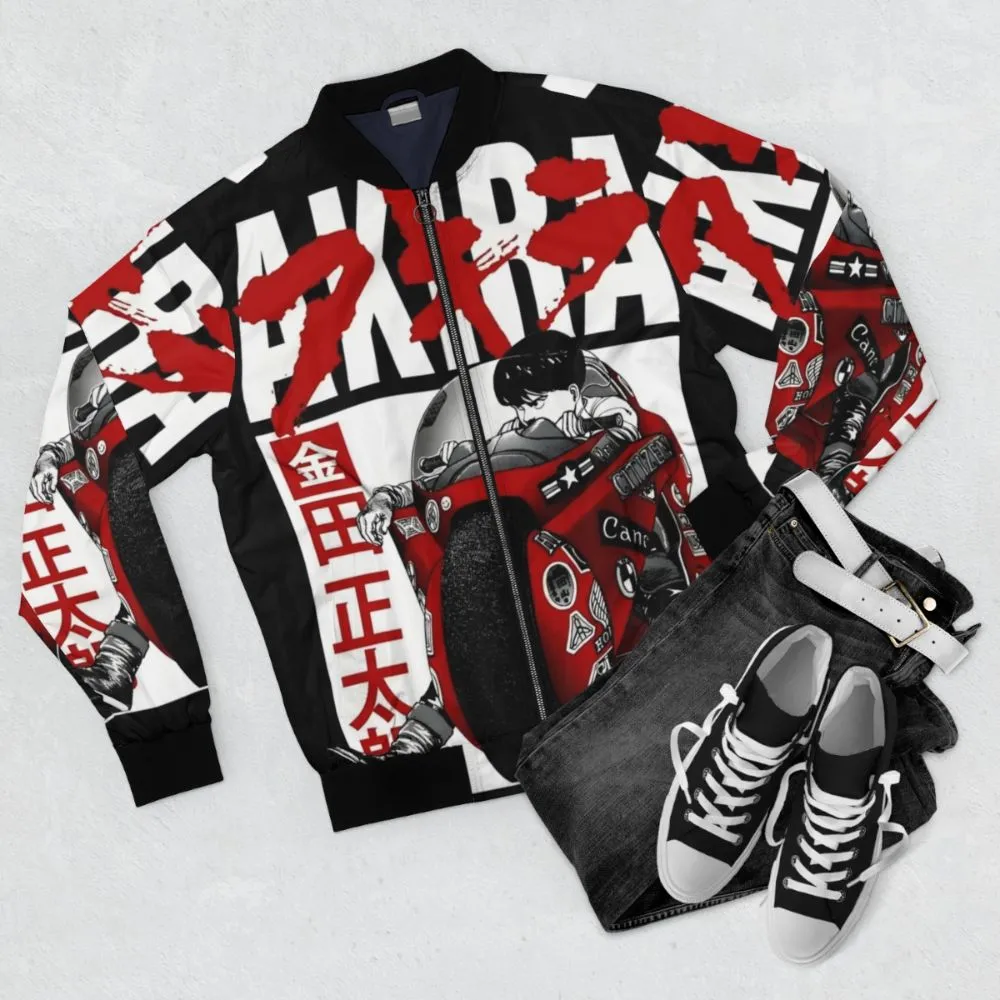 Akira Fanart Bomber Jacket