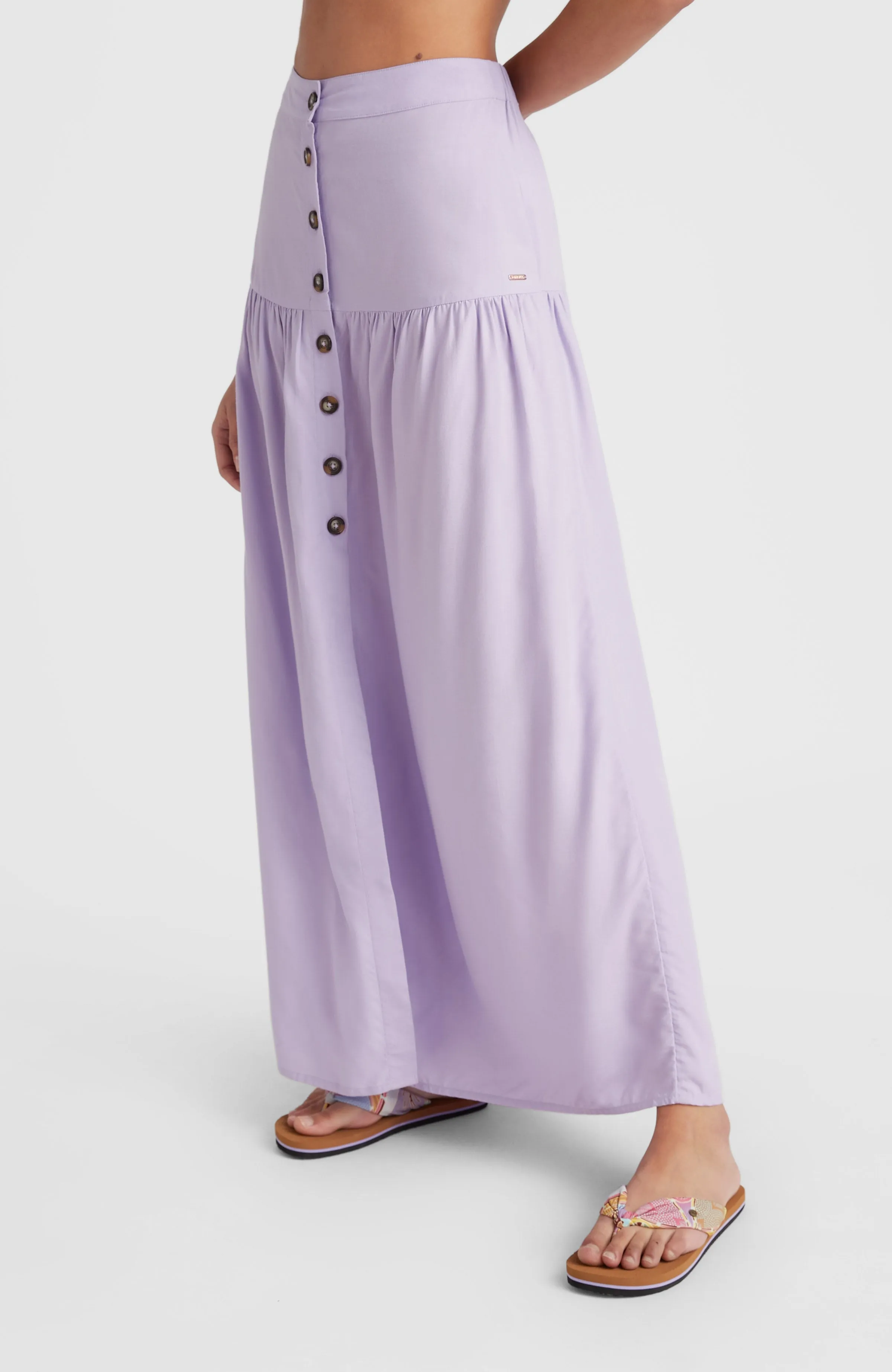 Alofa Maxi Skirt | Purple Rose