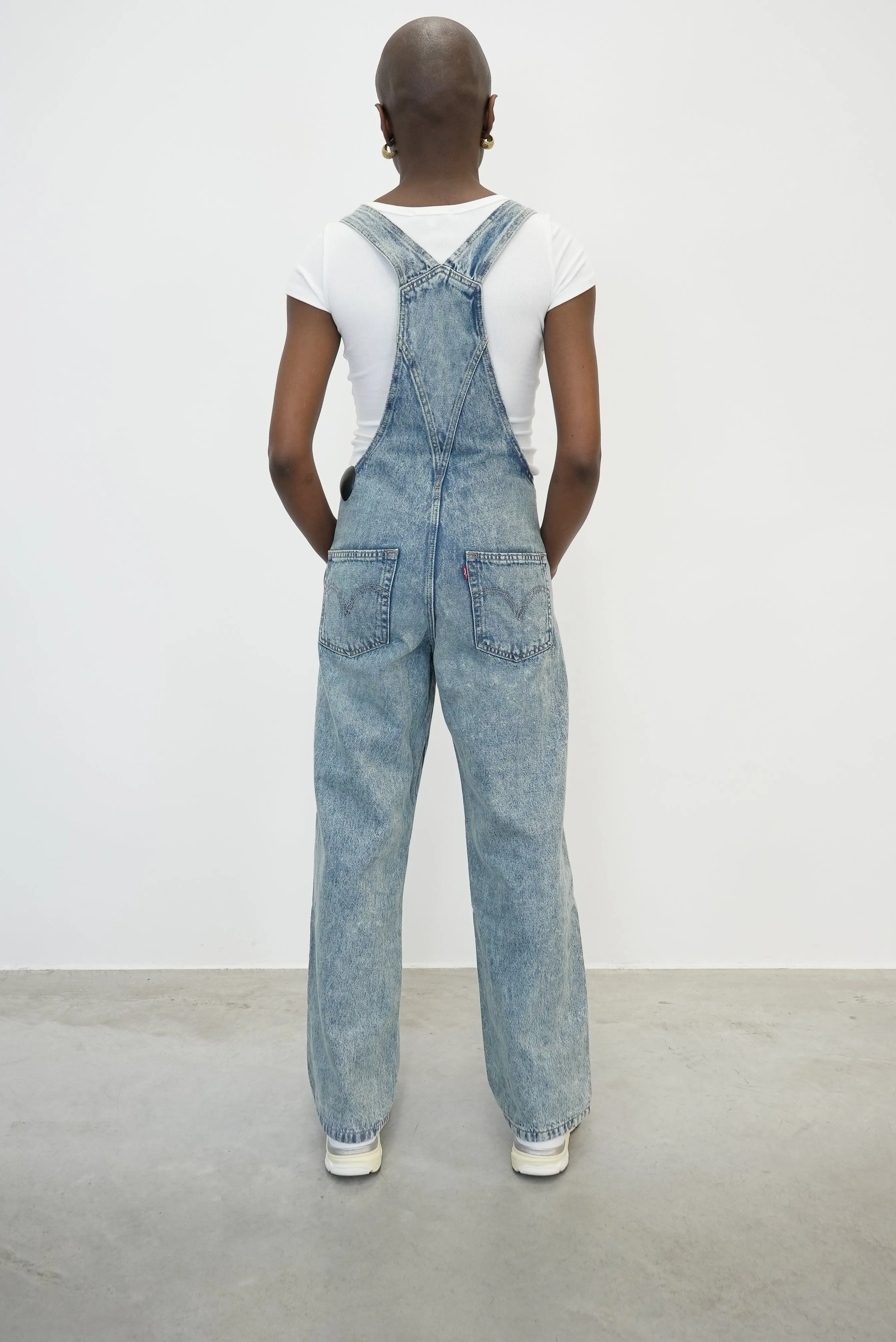 BAGGY OVERALLS IN BLUE