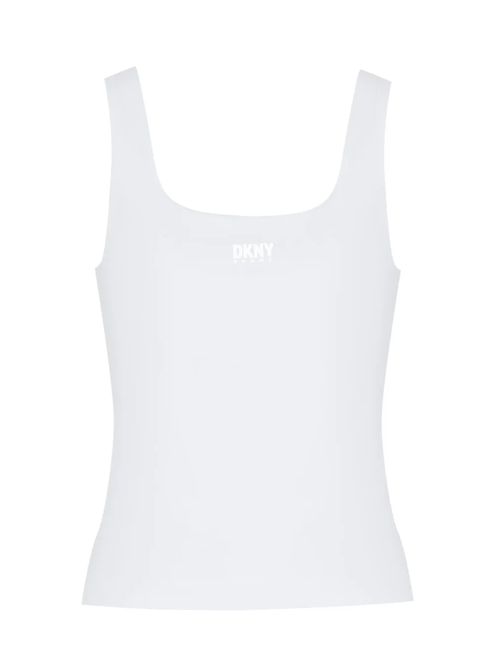 Balance Compression Tank With Built In Bra (White)