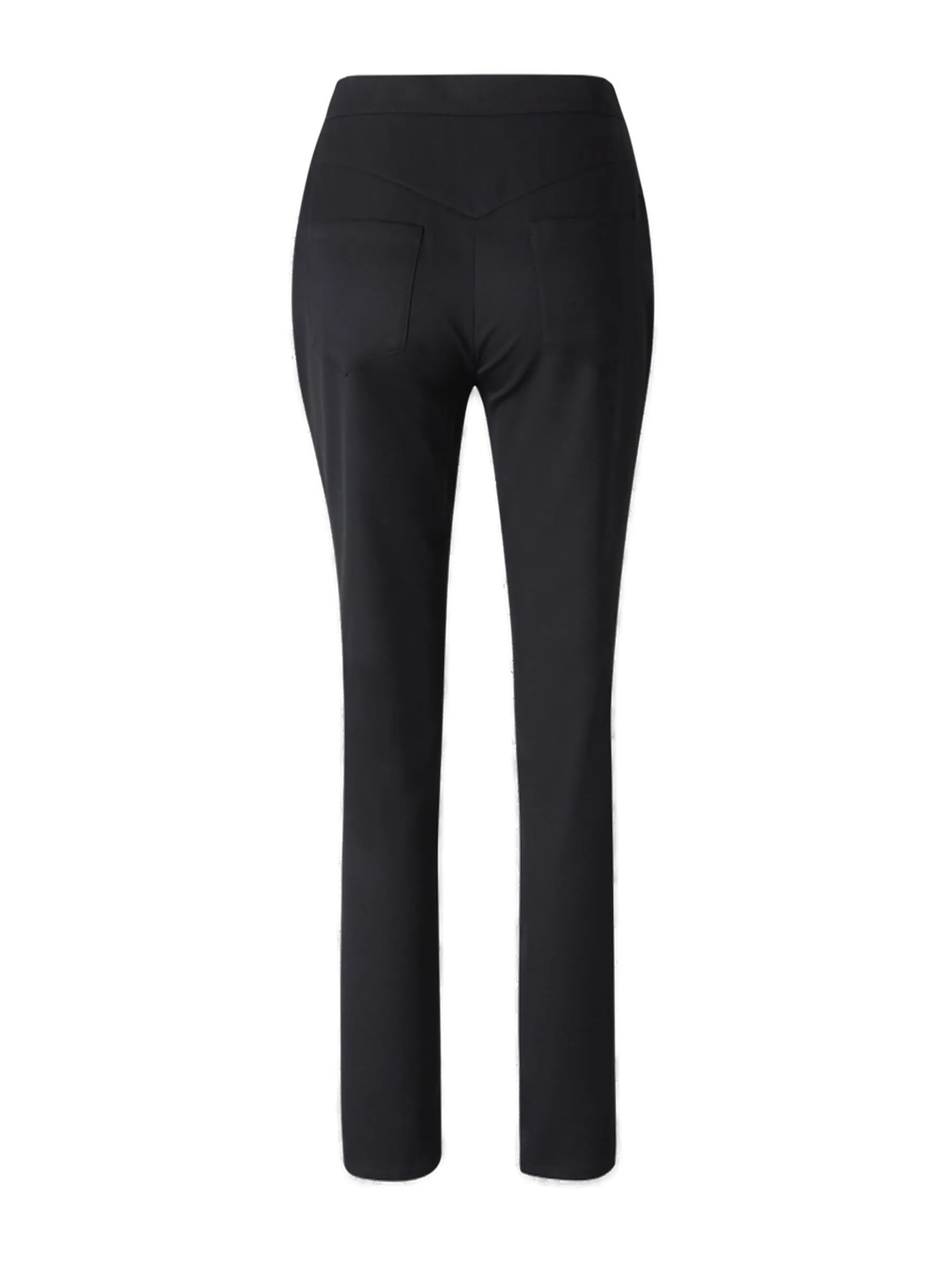 Balmain High Waist Slim Fit Trousers