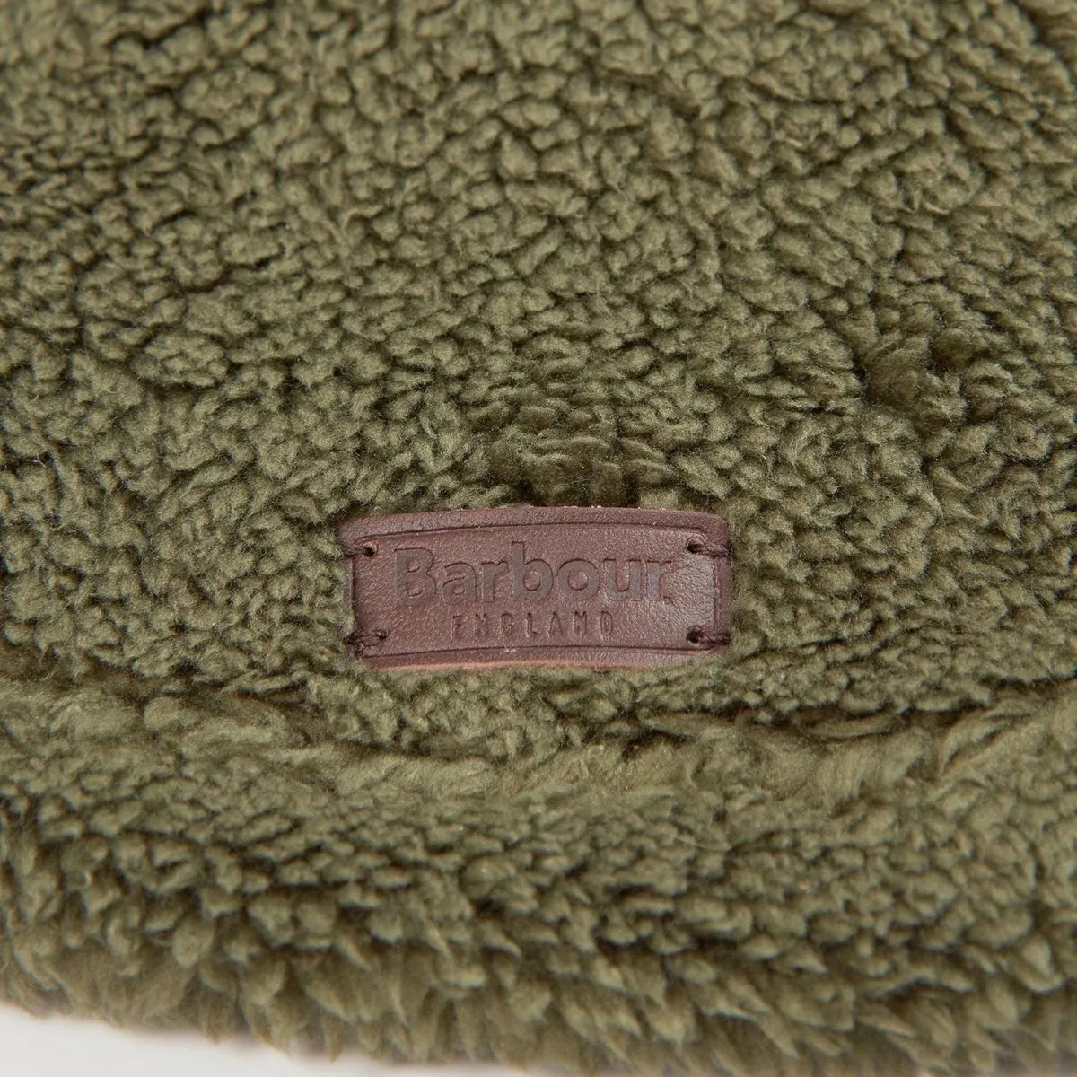 Barbour Teddy Dog Fleece in Olive