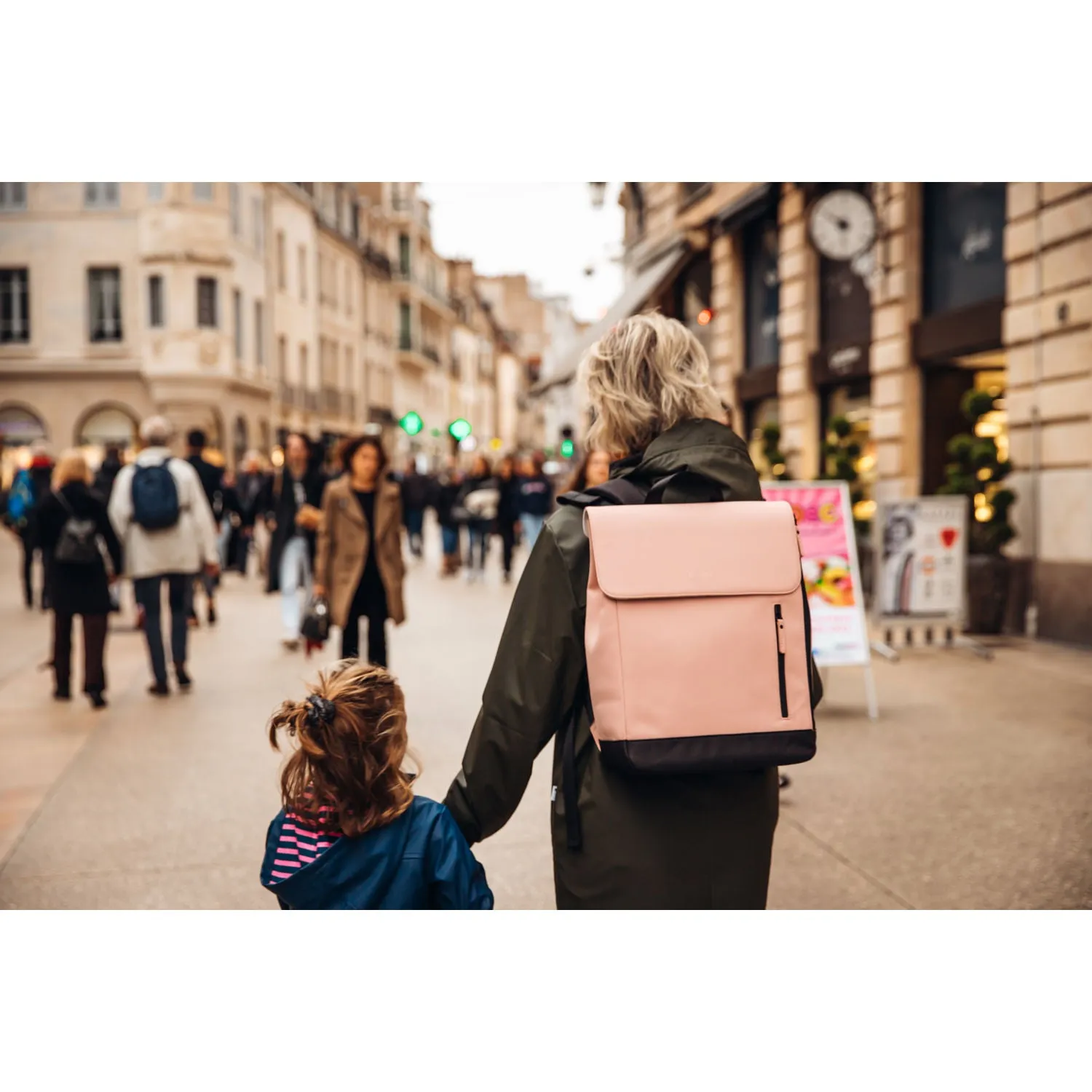 Beaba Oslo Changing Backpack - Vintage Rose