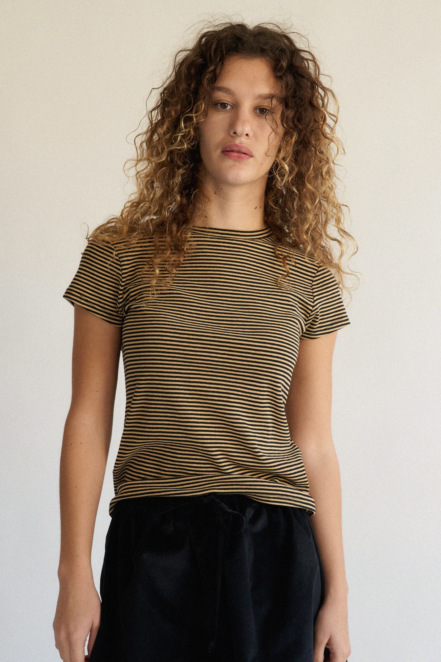 Bebe Stripe Tee