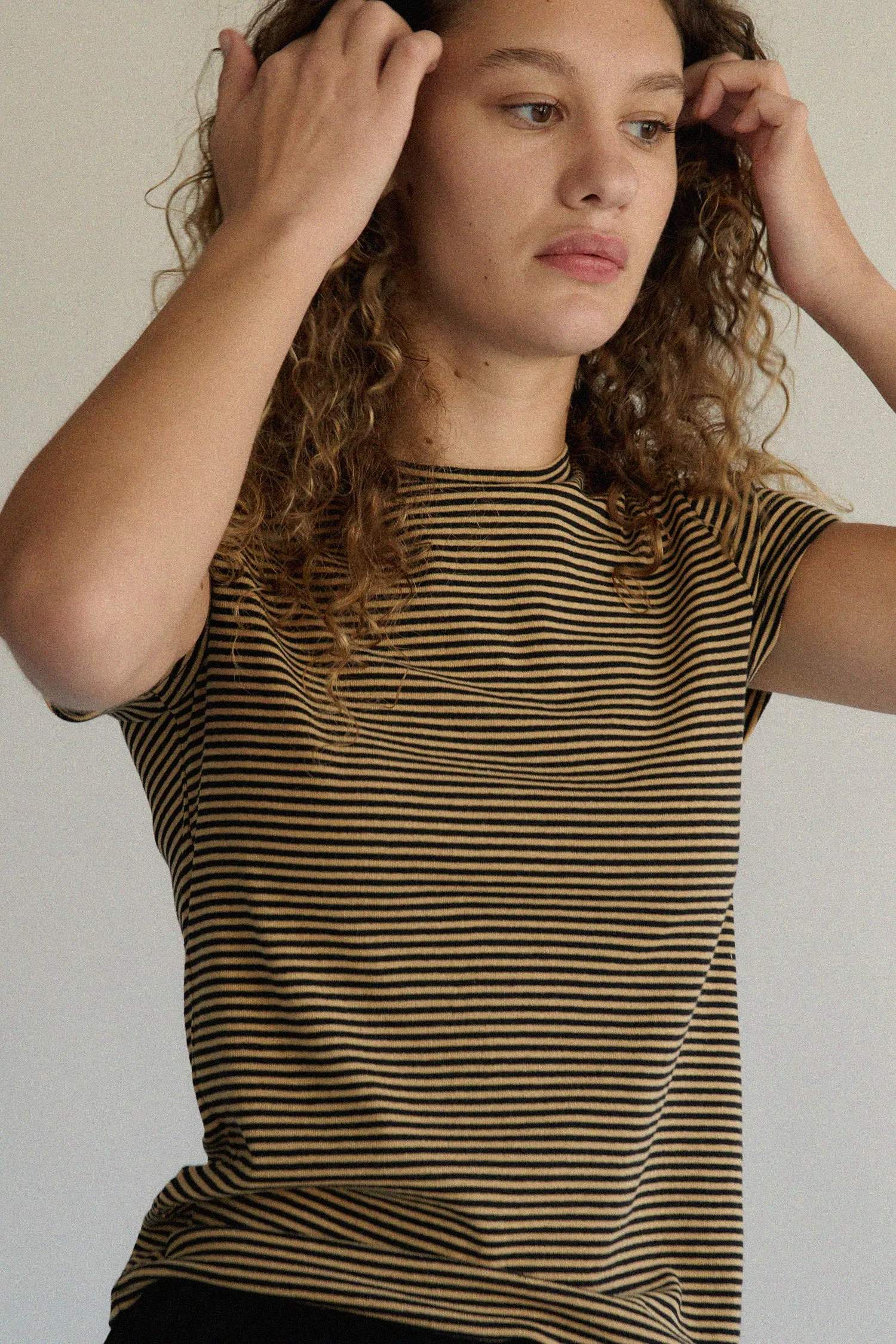 Bebe Stripe Tee