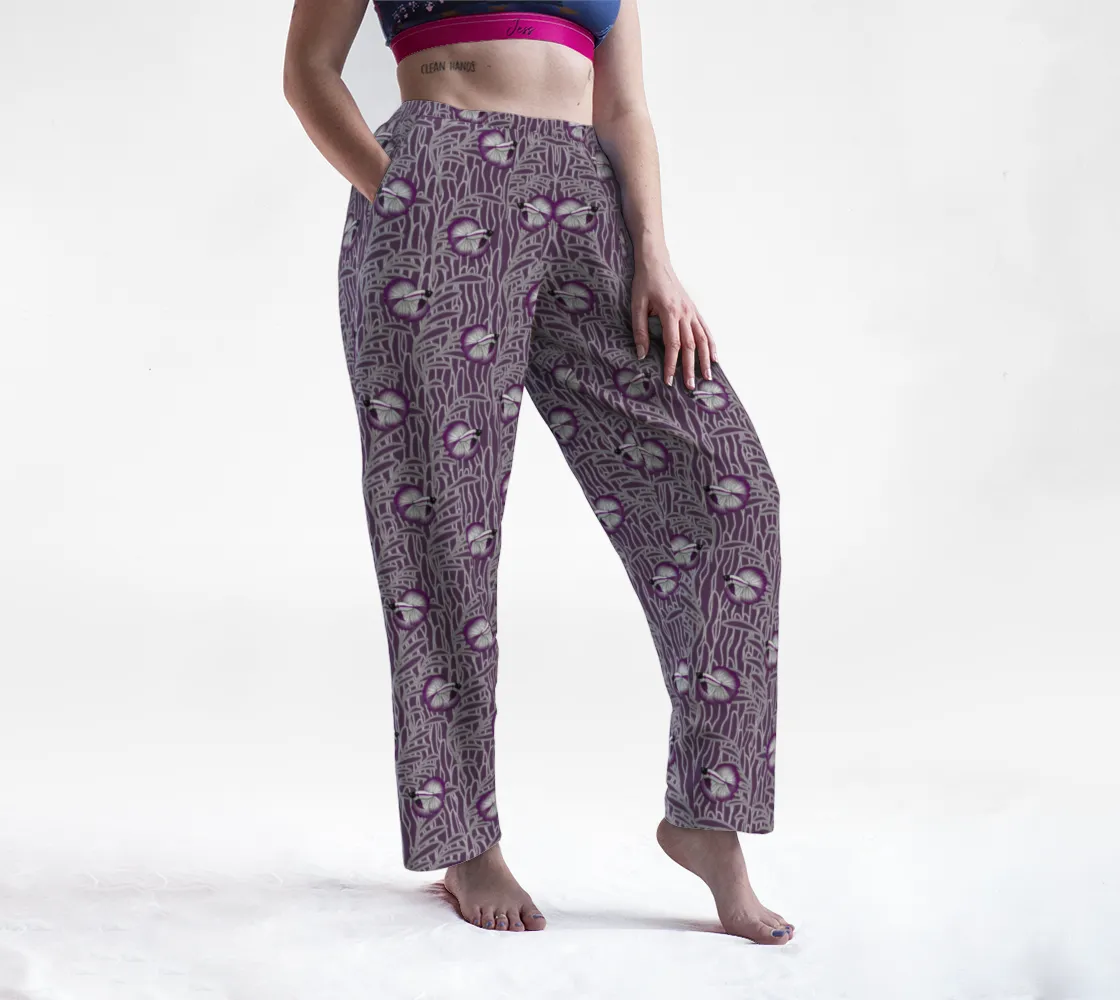 Betta and Seaweed Pattern Lounge Pants  - Demisexual