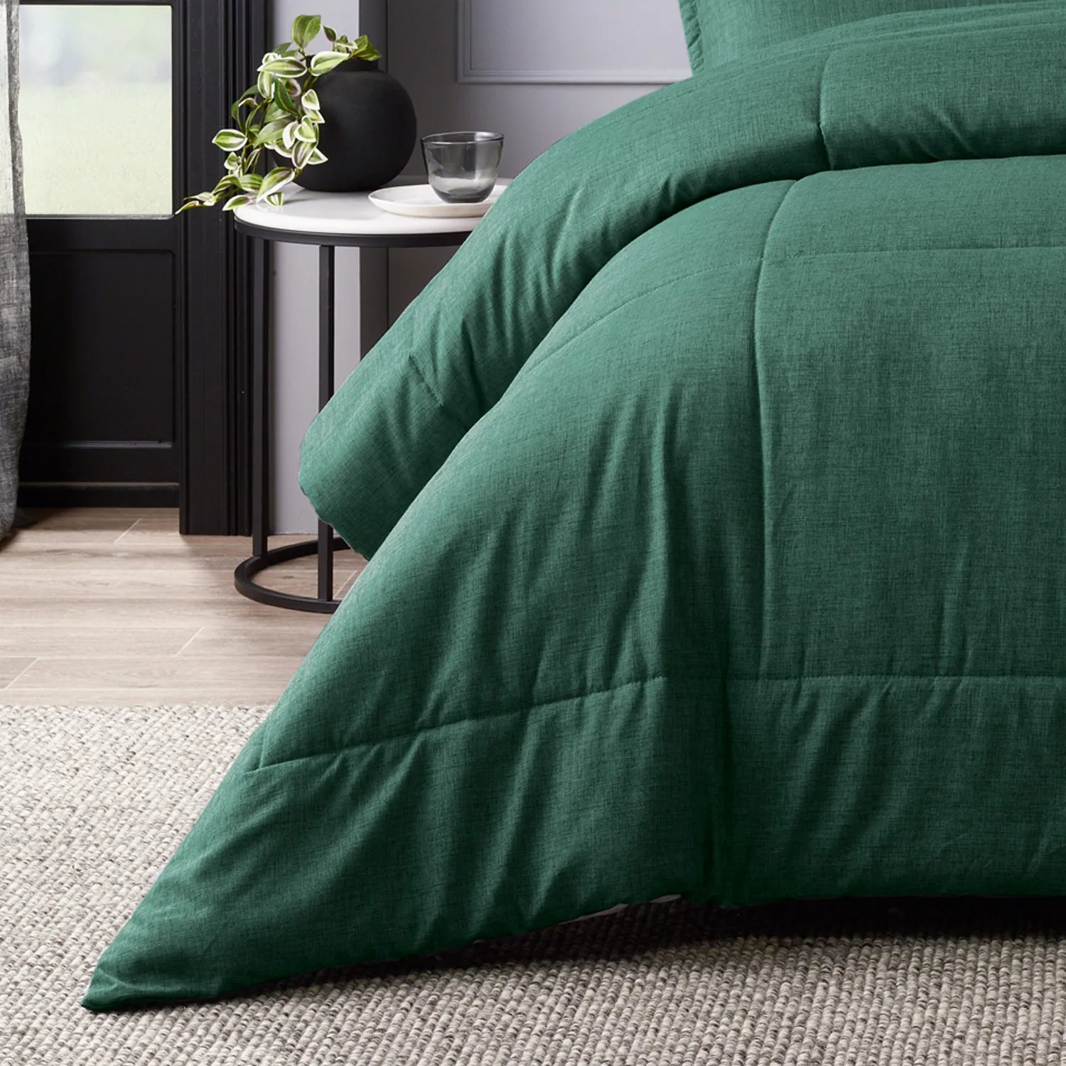 Bianca Maynard Comforter Set Green (6 Piece)