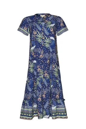 Blue Lagoon Midi Dress