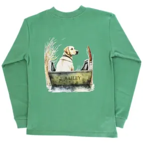 Boating Dog Long Sleeve T Shirt