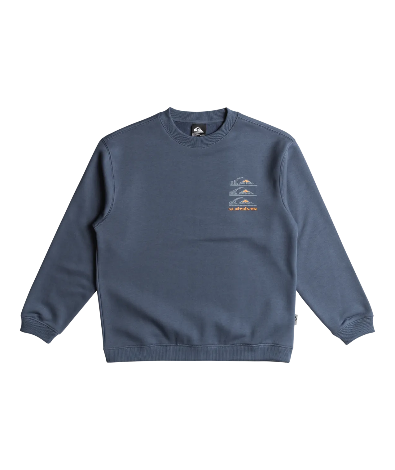 Boys Screen Crew Sweatshirt in Vintage Indigo