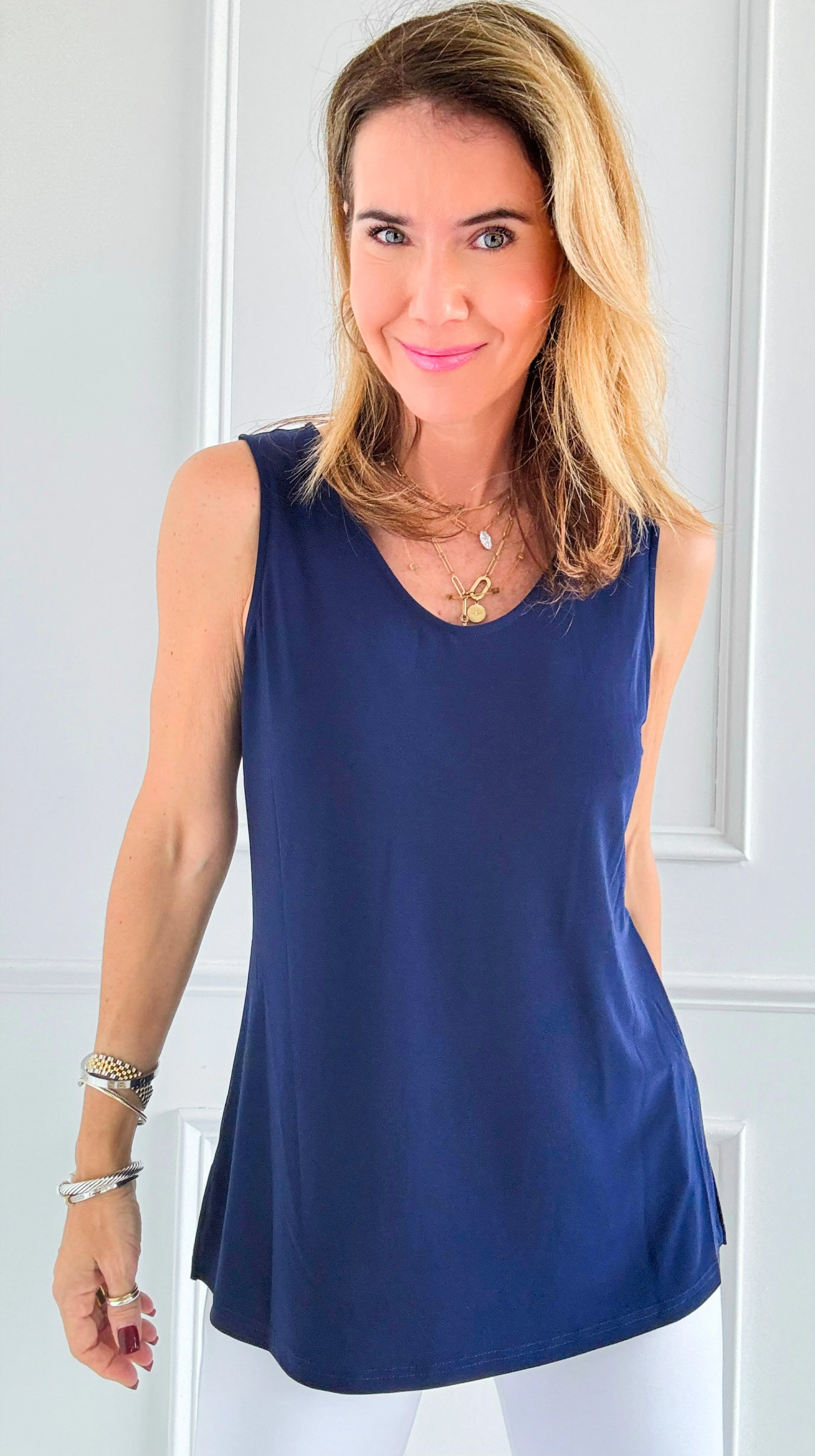 Bright Day Essentials Tank - Navy