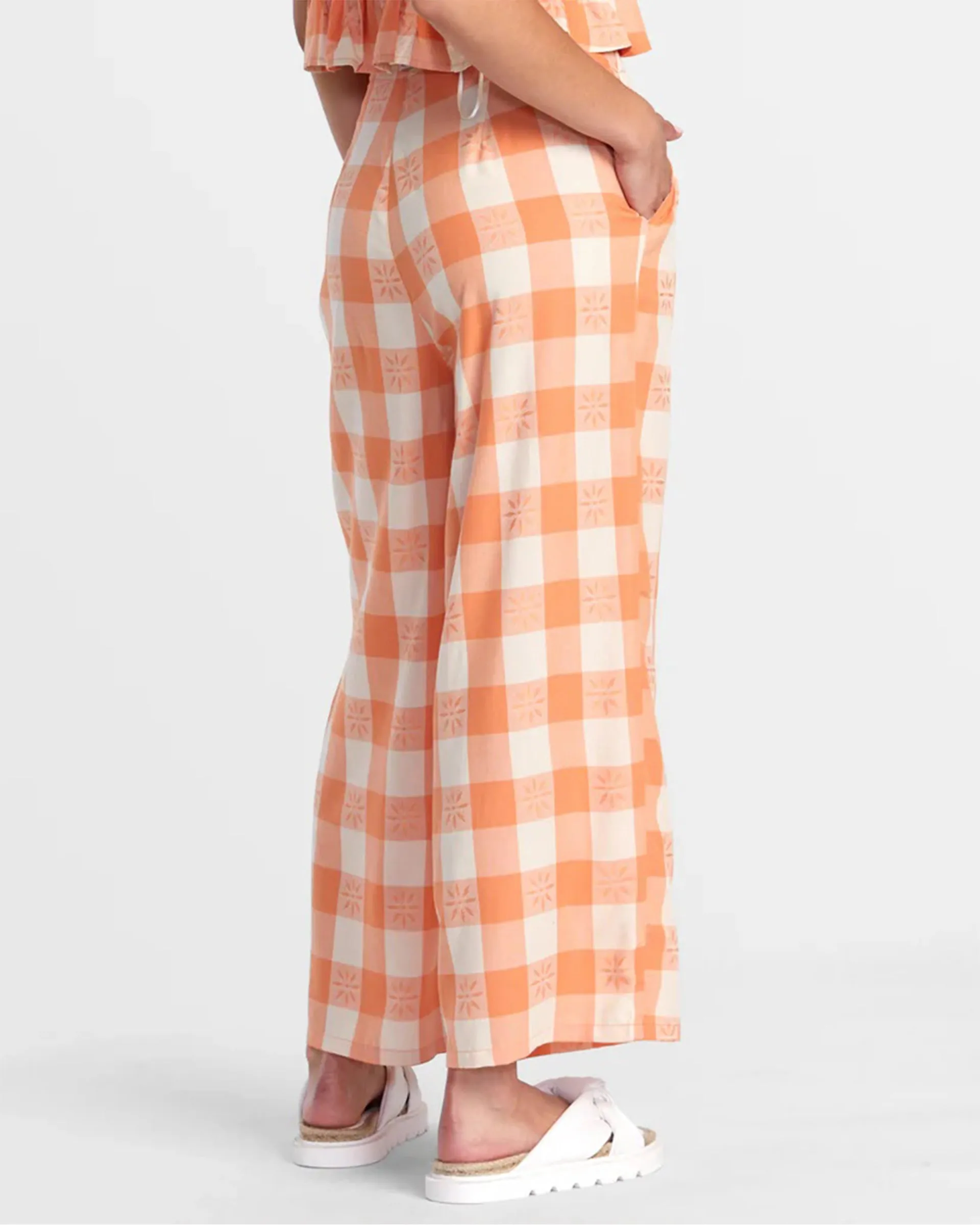 Callum Printed Wide Leg Pants