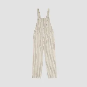 Carhartt WIP Trade Overall Wax/Black Rinsed - Womens