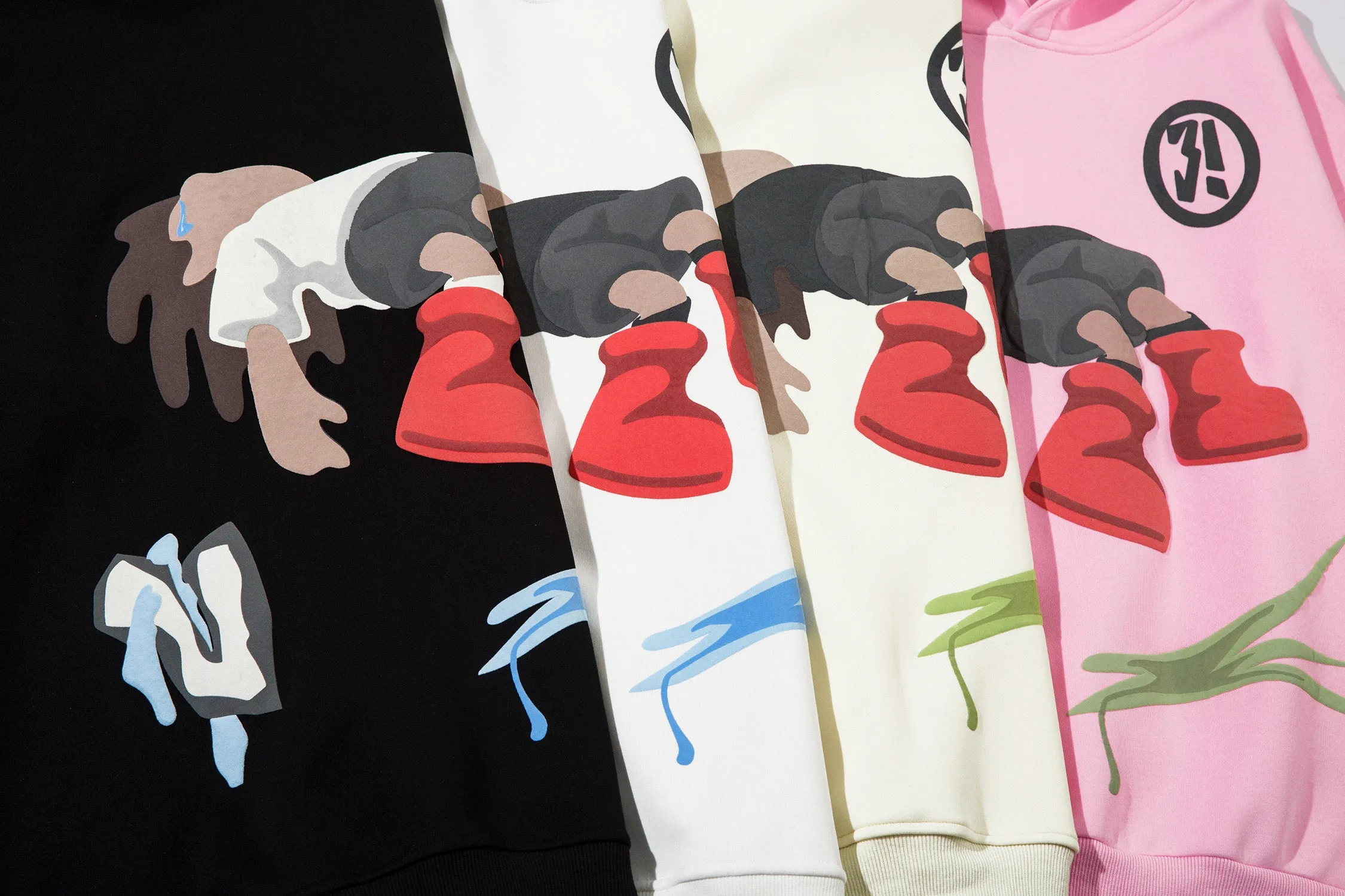 Cartoon | Anime Inspired Vibrant Oversized Hoodie