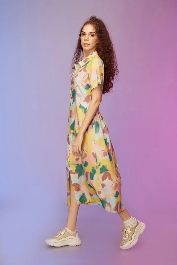 Chill Out Long Shirt Dress