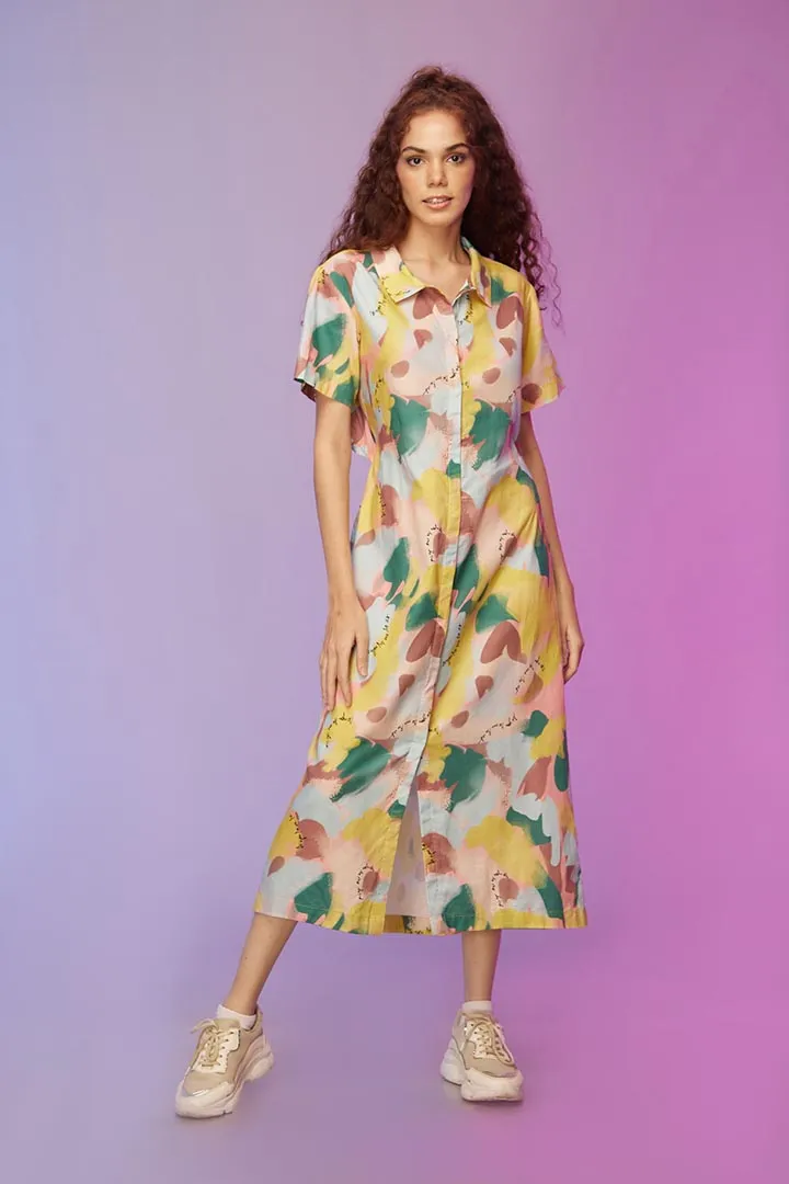 Chill Out Long Shirt Dress