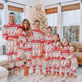 Christmas Pajamas Fall Family Set