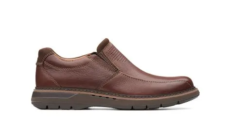 Clarks Un Ramble Step Mahogany