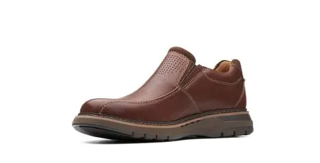 Clarks Un Ramble Step Mahogany