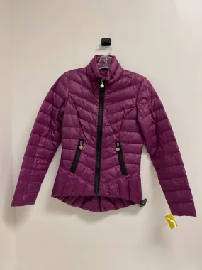 Coat Puffer & Quilted By Betsey Johnson In Purple, Size: Xl