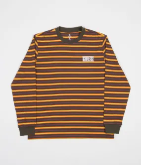 Converse Striped Long Sleeve T-Shirt - Cargo Khaki Stripe