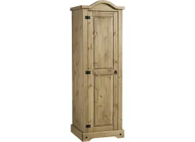 Corona Pine One Door Wardrobe