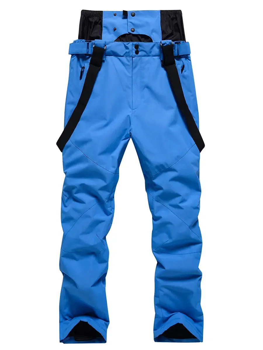 Detachable Ski Bibs & Pants Girls Double Strap Snow Pants