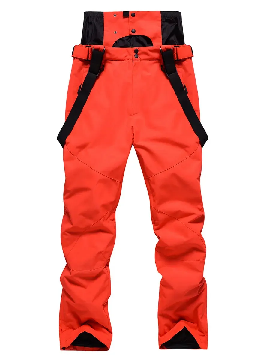 Detachable Ski Bibs & Pants Girls Double Strap Snow Pants