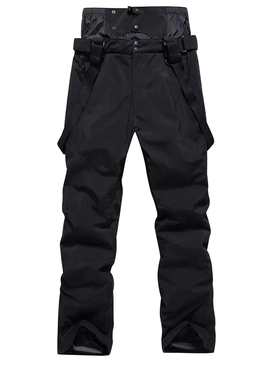 Detachable Ski Bibs & Pants Girls Double Strap Snow Pants