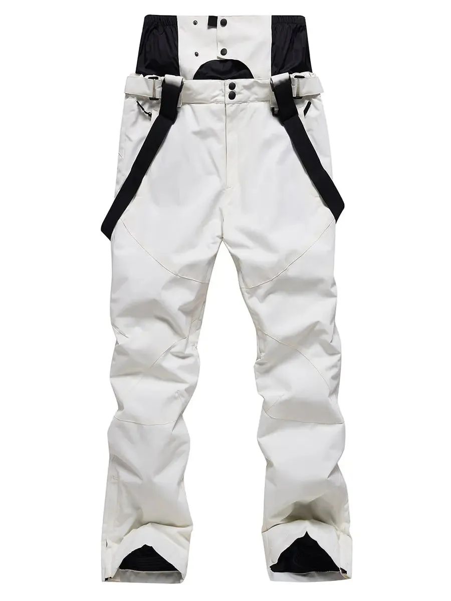 Detachable Ski Bibs & Pants Girls Double Strap Snow Pants