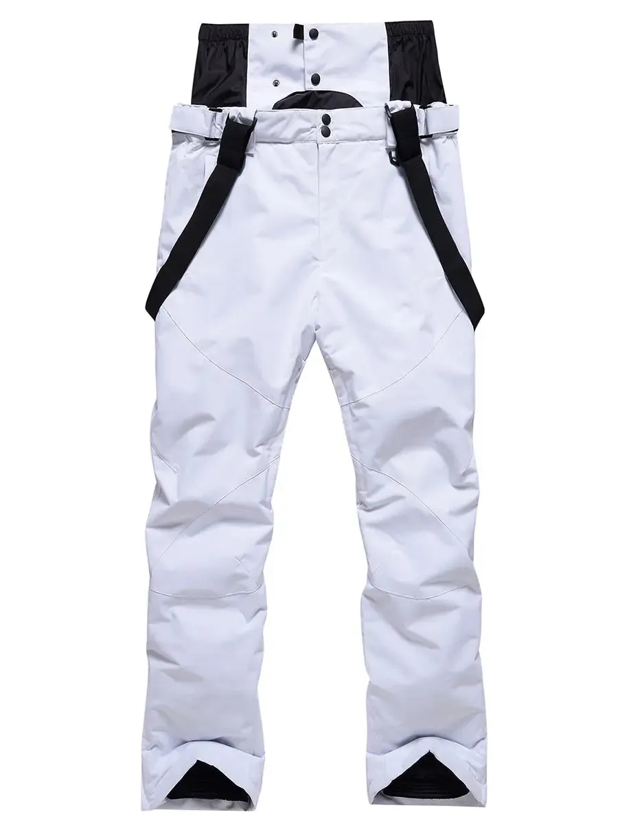 Detachable Ski Bibs & Pants Girls Double Strap Snow Pants