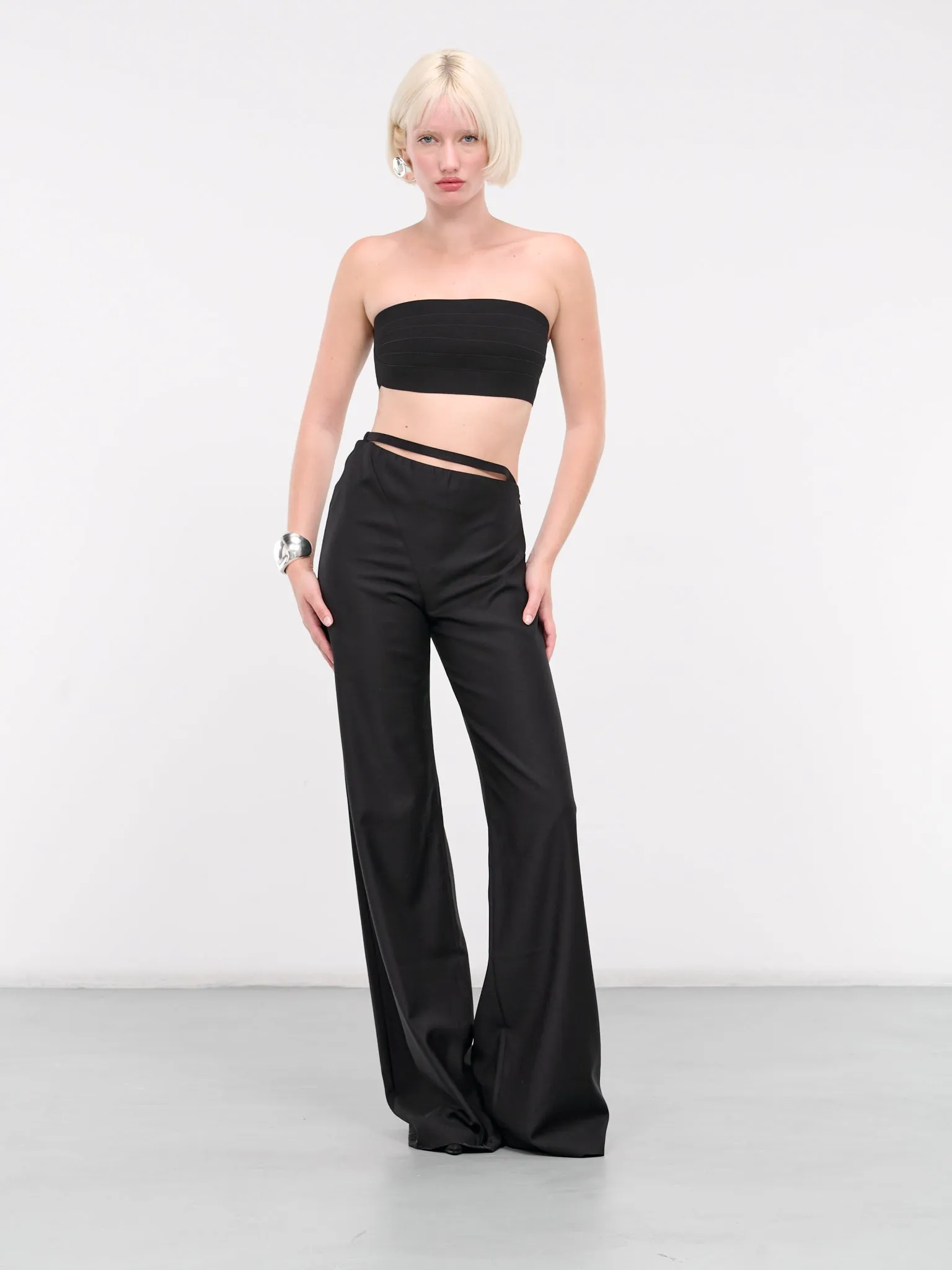 Diagonal Trousers (TR-B03-BLACK)