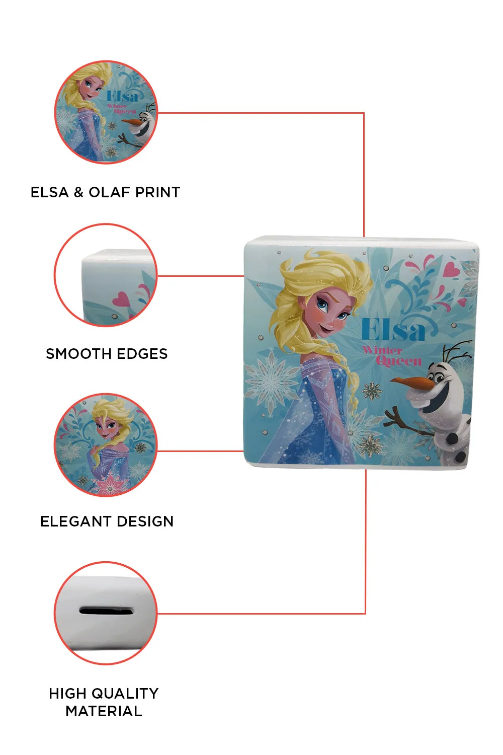 Disney Frozen Winter Queen Money Bank