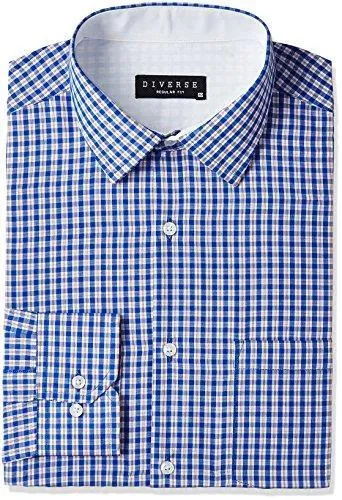 Diverse Men's Formal Shirt (8903905009678_DVF03F1L01-65_40_Multicolor)