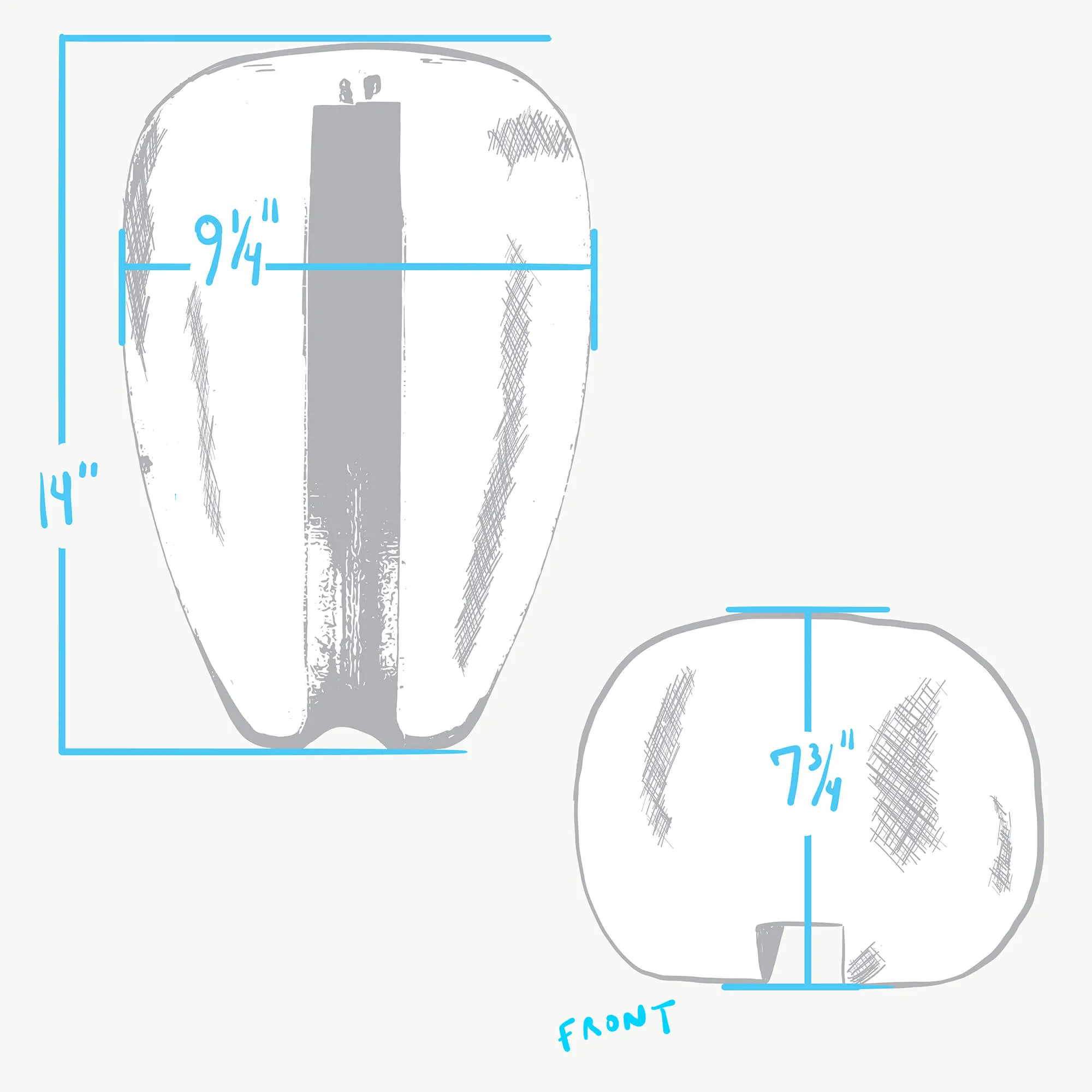 DIY Wassell Peanut Gas Tank Shell